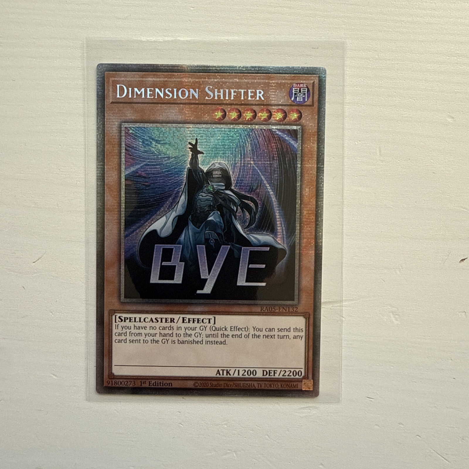 Yu-Gi-Oh Dimension Shifter | Starlight Rare | RA05-EN132 | 1st Edition | NM