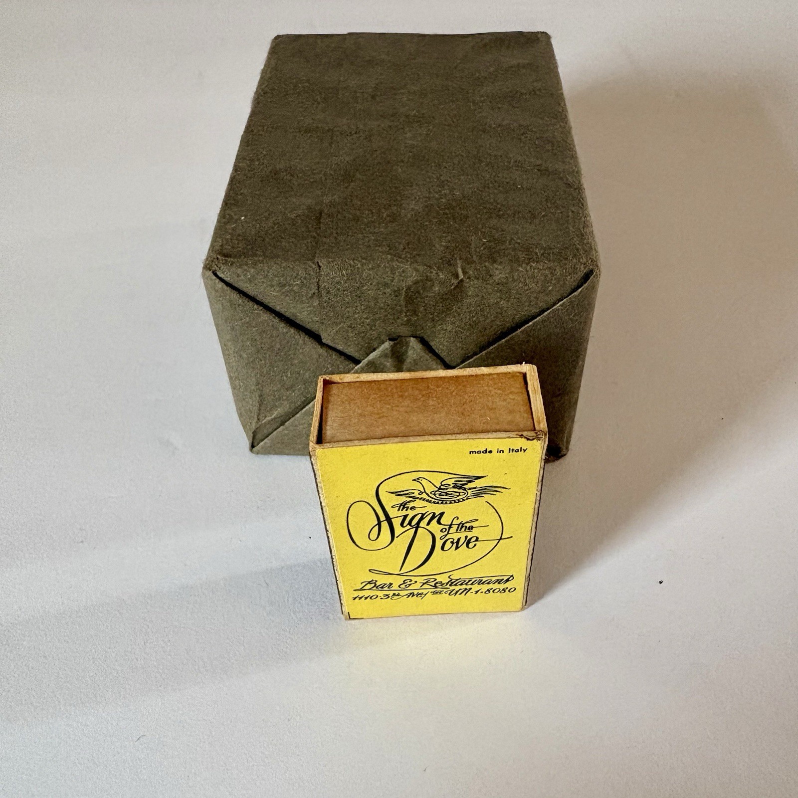 Rare Vtg Sign of the Dove NYC Restaurant Brick 12-Pack Original Wrapper Unused 