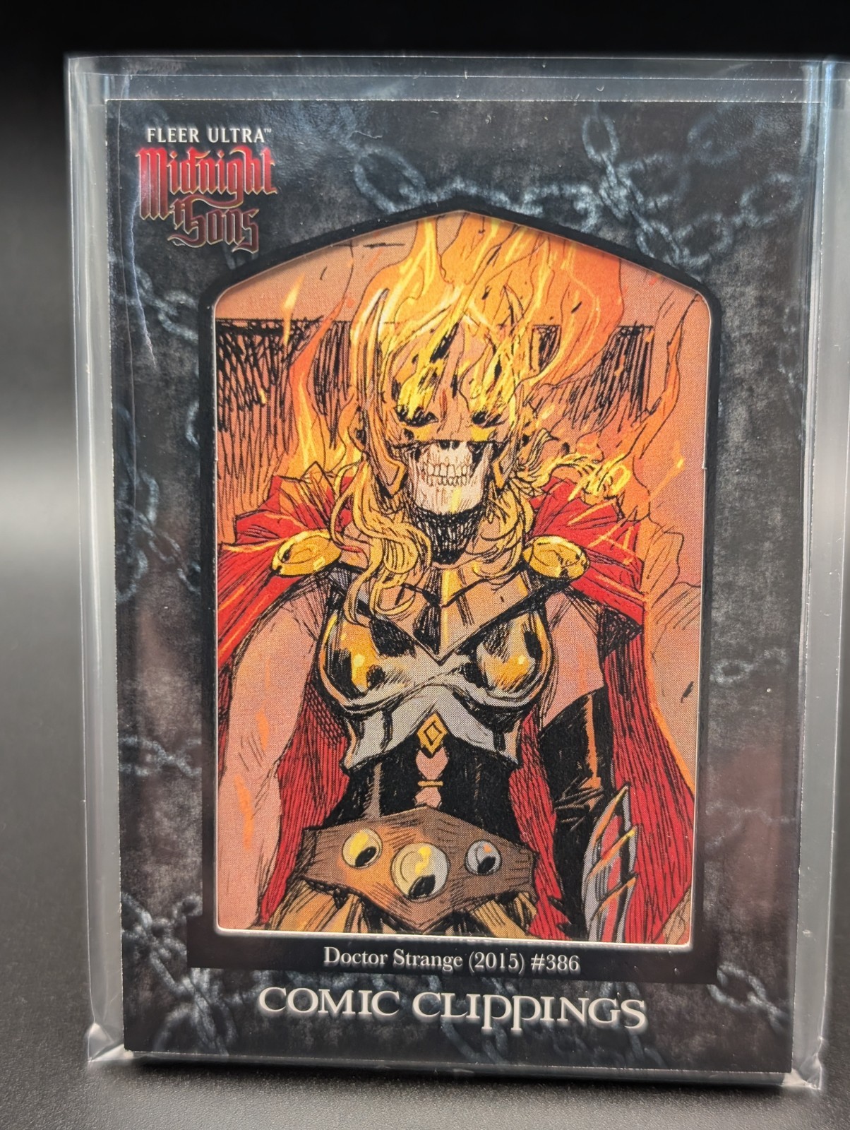 2022 Fleer Ultra Midnight Sons Comic Clippings /40 - SICK MIGHTY THOR CUT
