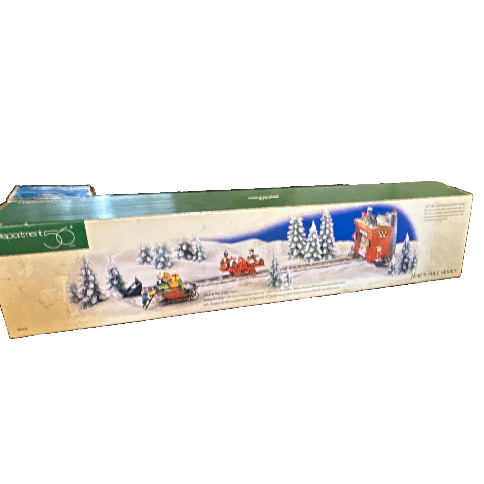 Department 56 North Pole Loading The Sleigh Illuminated 1997