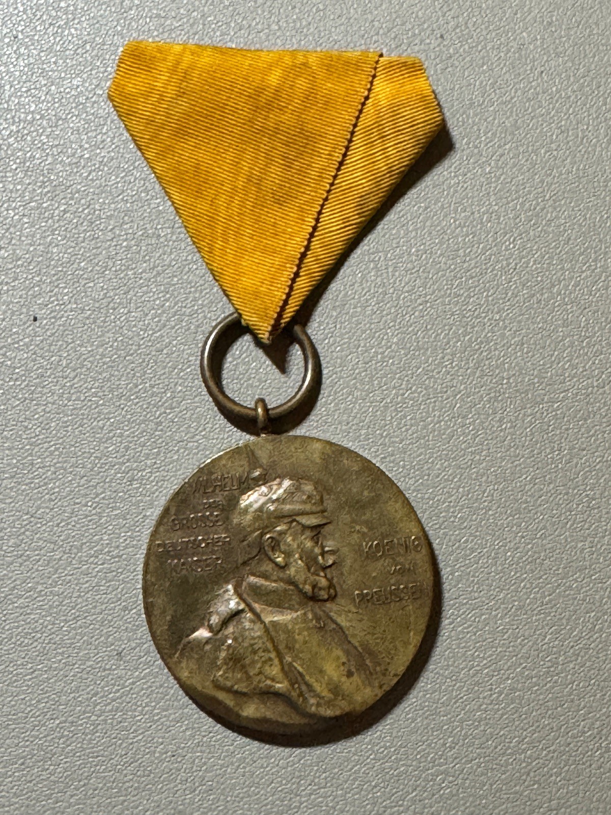 🇩🇪 1897 German Kaiser Wilhelm I Centennial Medal — Original w/ Ribbon