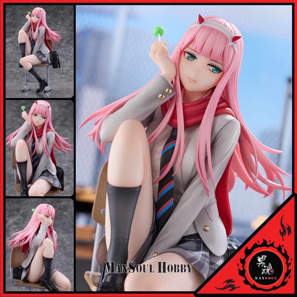 NEW AUTHENTIC HANABEE DARLING IN THE FRANXX ZERO TWO 1/6 FIGURE Presale
