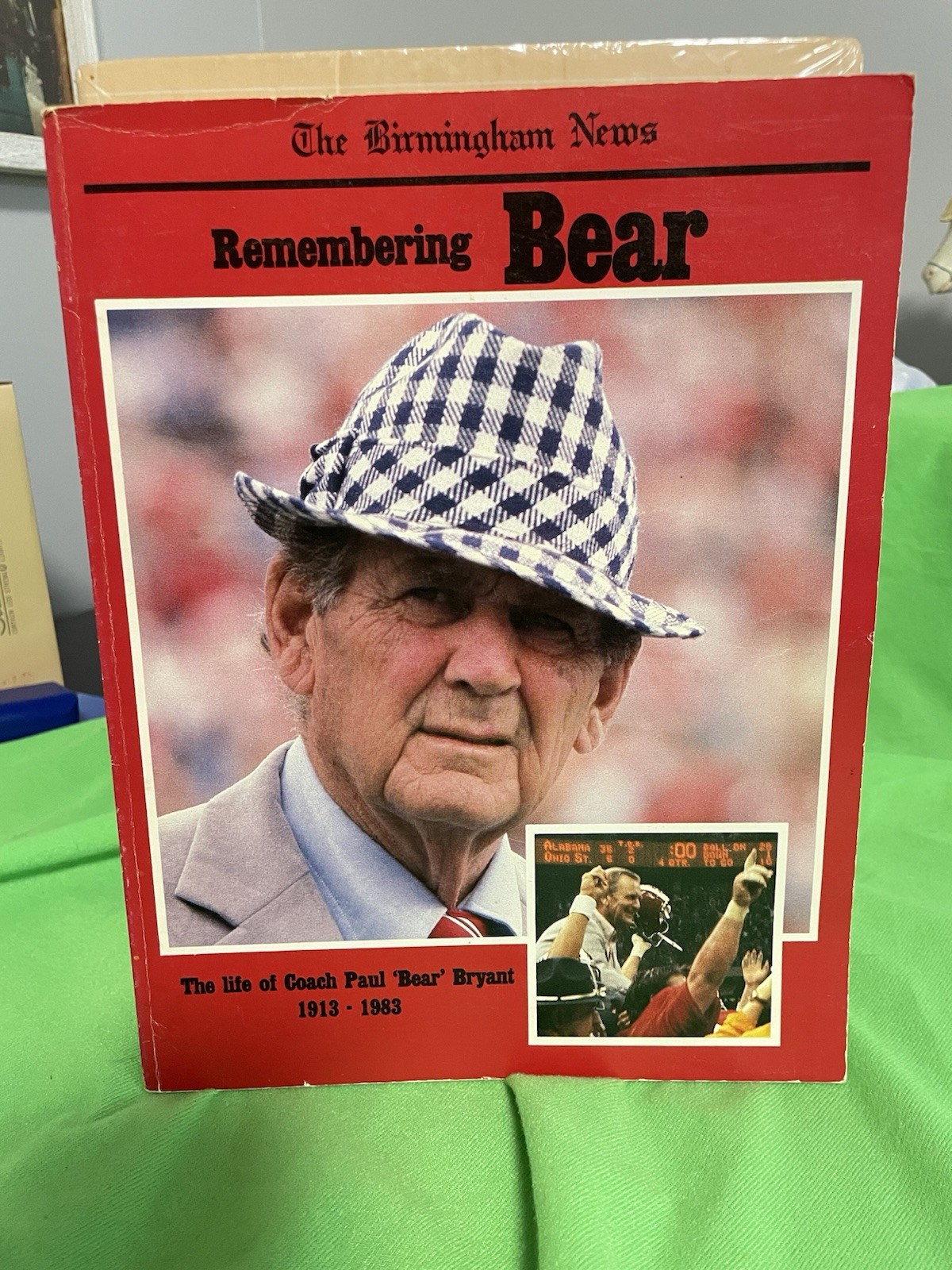 Vintage Bear Bryant Birmingham News Newspaper Magazine