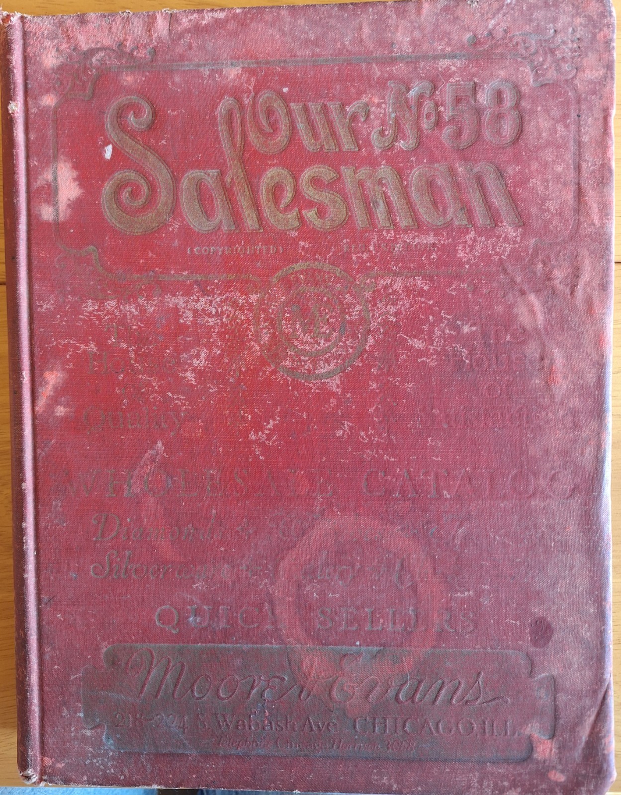 1927 Our Salesman No. 58 Wholesale Catalog Chicago IL Illustrated