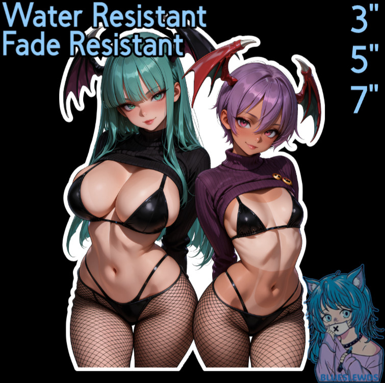 Morrigan & Lilith Aensland 3