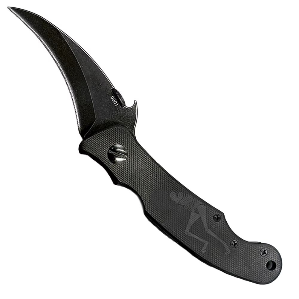 Elvia SF Claw Folding Pocket Knife 154CM Blade G10/Micarta Handle 18.2cm