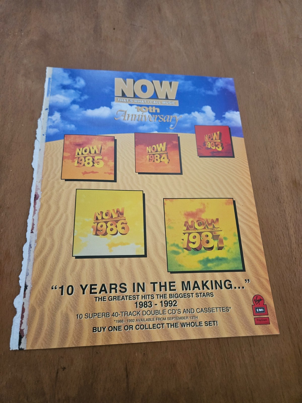 TPBBK327 MAGAZINE ADVERT 11X8\