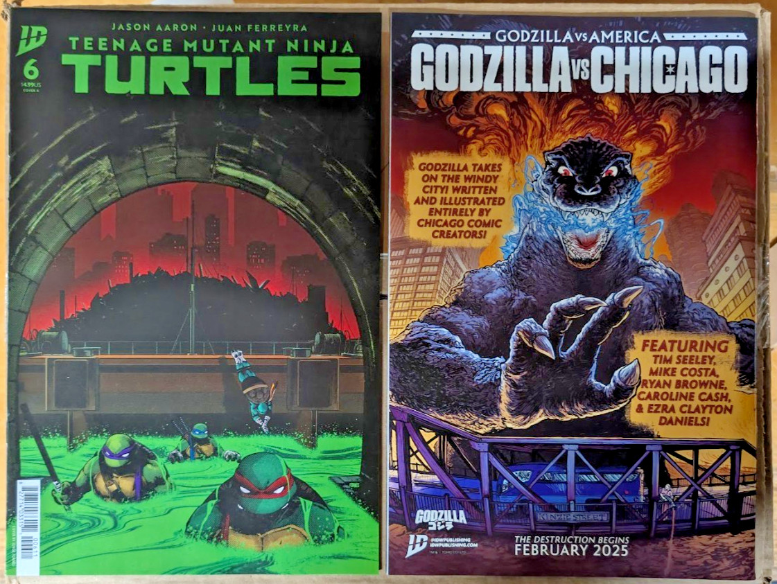 CASE SPECIAL SALE TMNT: #6 CVR A - FORNES IDW QTY 220 Retail $1098 brand new #V