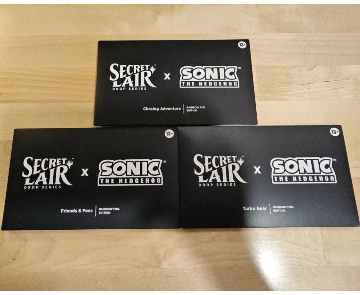 MTG - Secret Lair - Super Sonic Bundle Foil Edition - In Hand SOLD OUT
