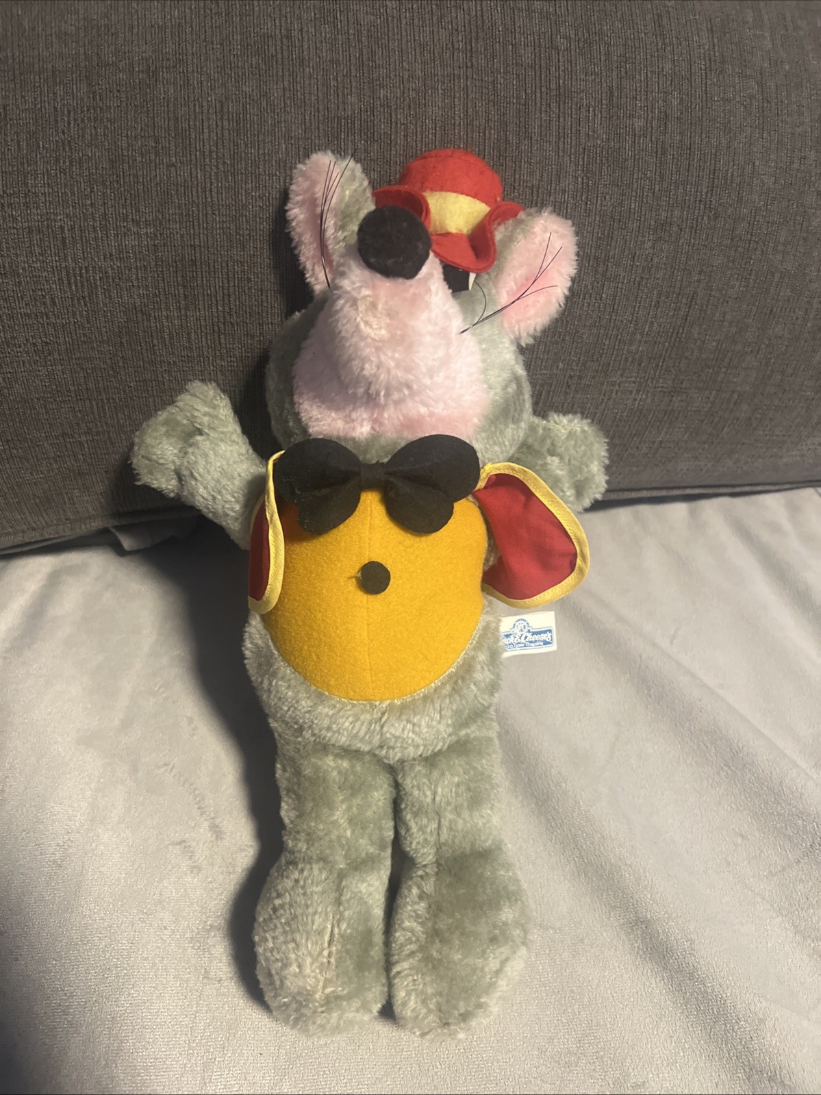 Chuck E Cheese Plush Doll Vintage Late 70s  Pizza Time Theatre RARE