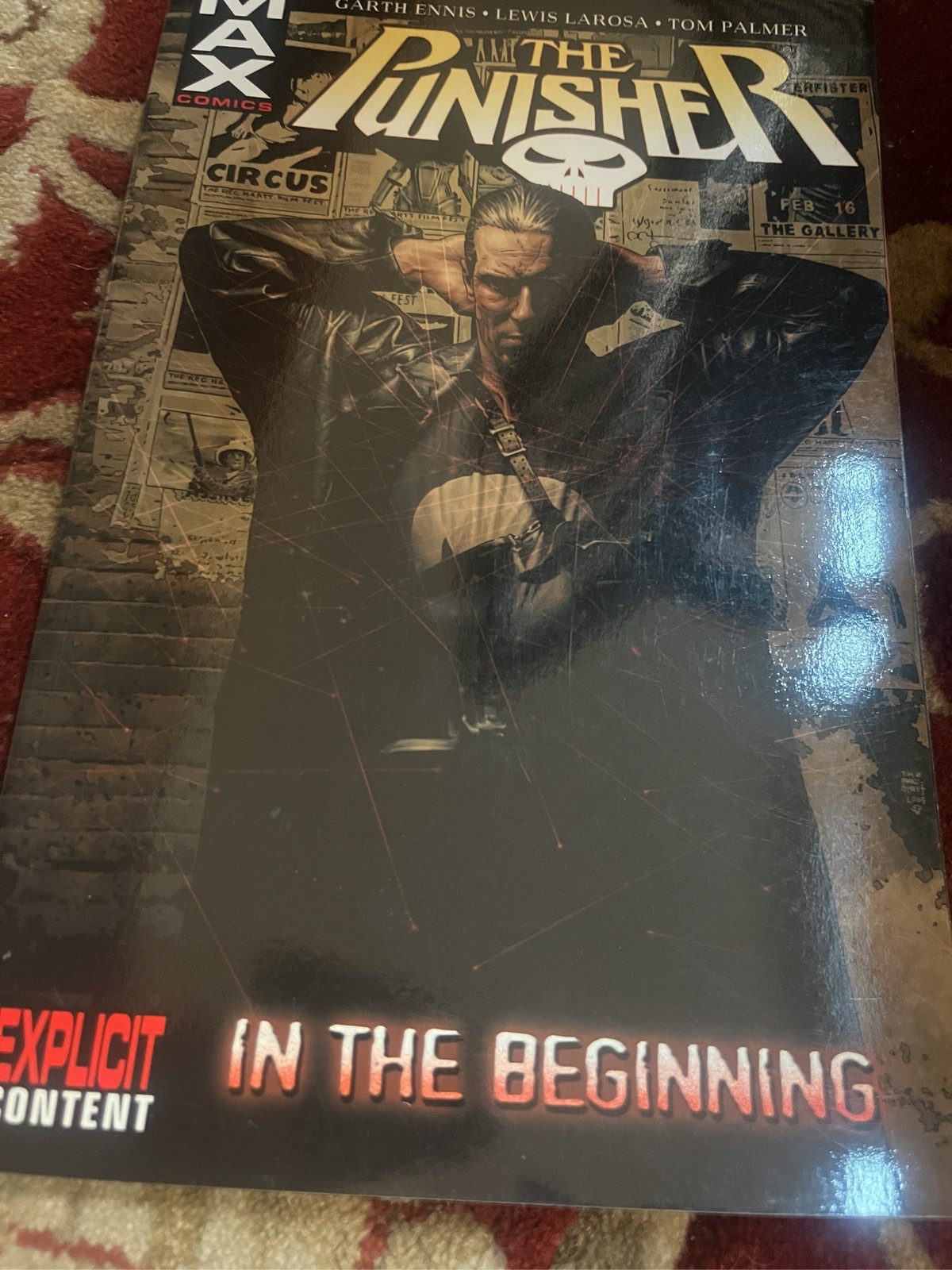 The Punisher MAX Vol 1 In The Beginning TPB Garth Ennis Marvel Comics