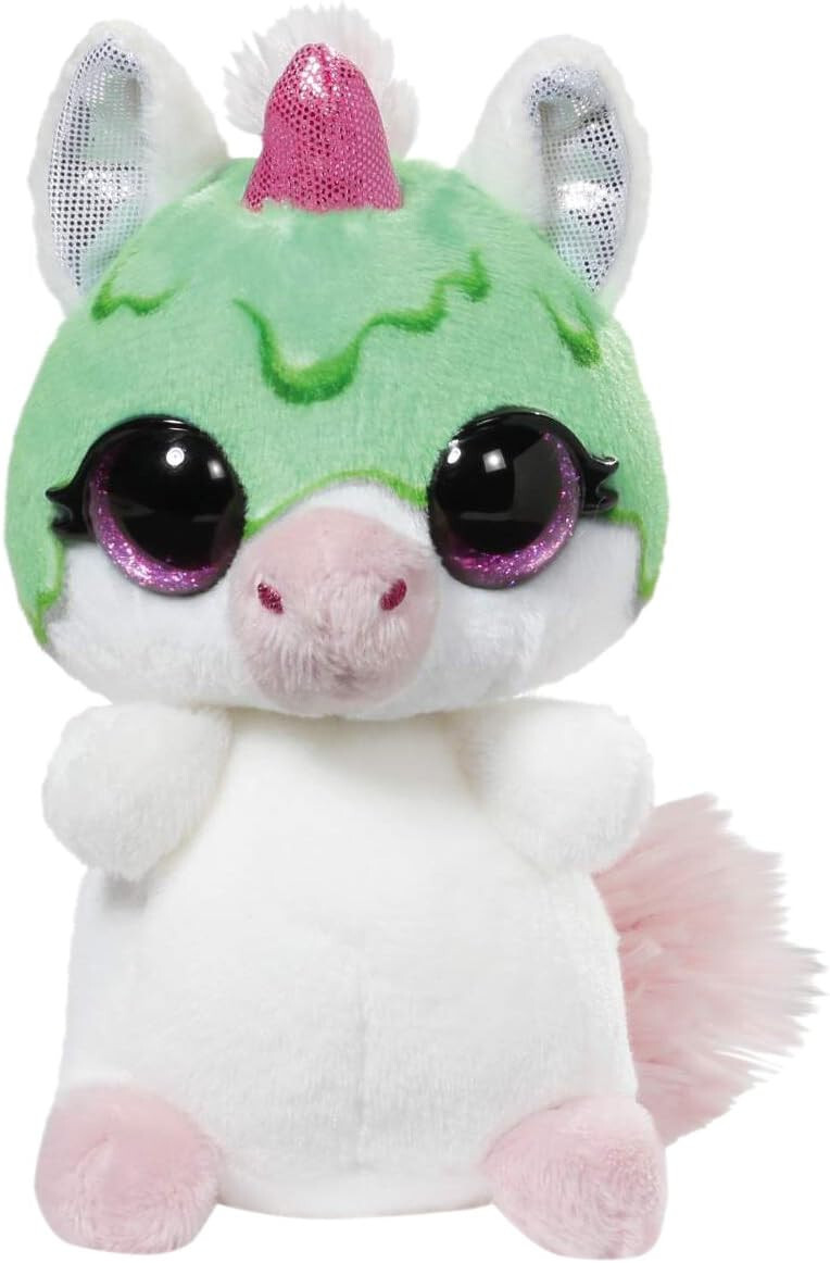 NICI 12-17cm Plush Cat Unicorn Dragon Dog Owl Bunny Pig Bear Sheep Fox