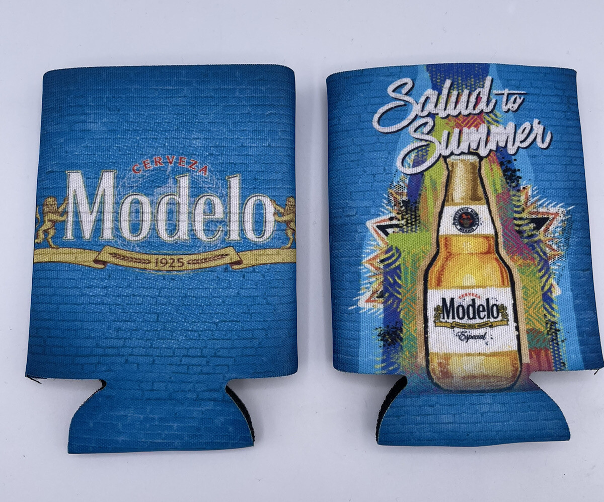 Modelo Especial Salud To Summer Beer Can 12 Oz Koozie  Lot of 2 