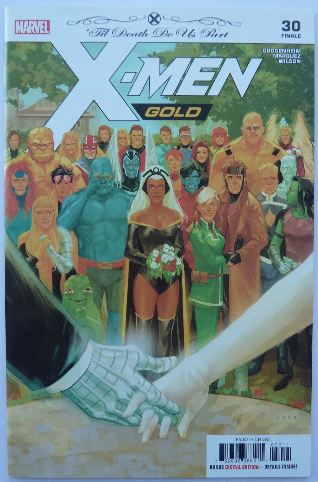 X-MEN GOLD 30 1st PRINT NM 2018 PHIL NOTO ROGUE GAMBIT WEDDING