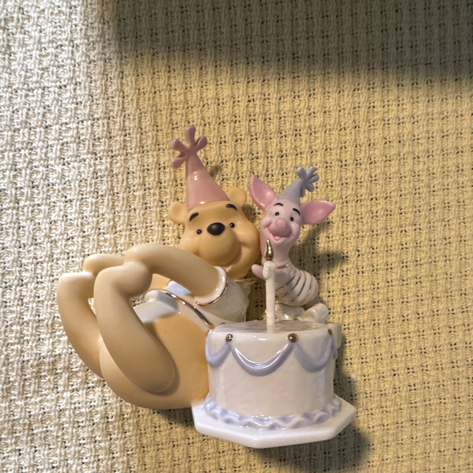 Lenox Collectibles Classics Pooh’s And Piglet’s Birthday Surprise With COA