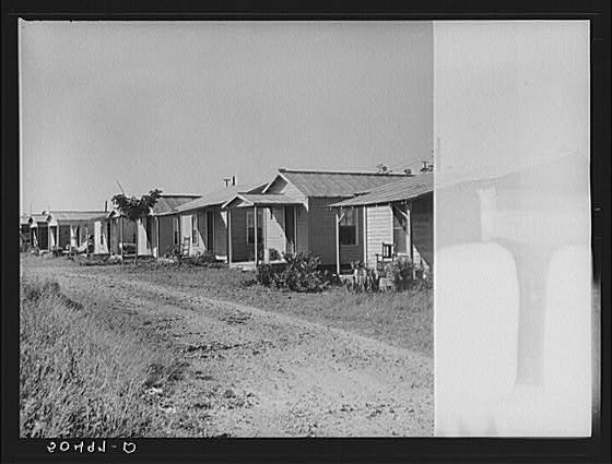 Homestead Florida 1939 Negro Quarters Farm Security Administration Housing