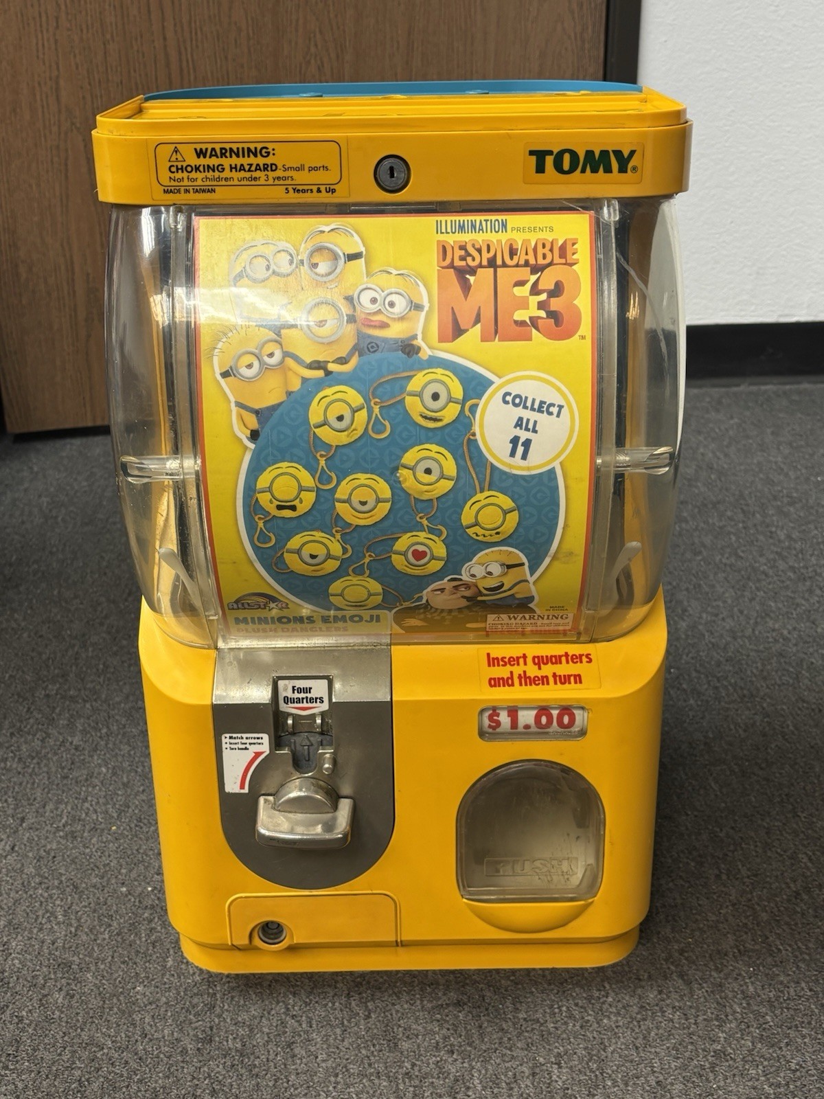 Official Gashapon Machine Countertop TOMY Yujin Gatcha Vending Gacha Capsule