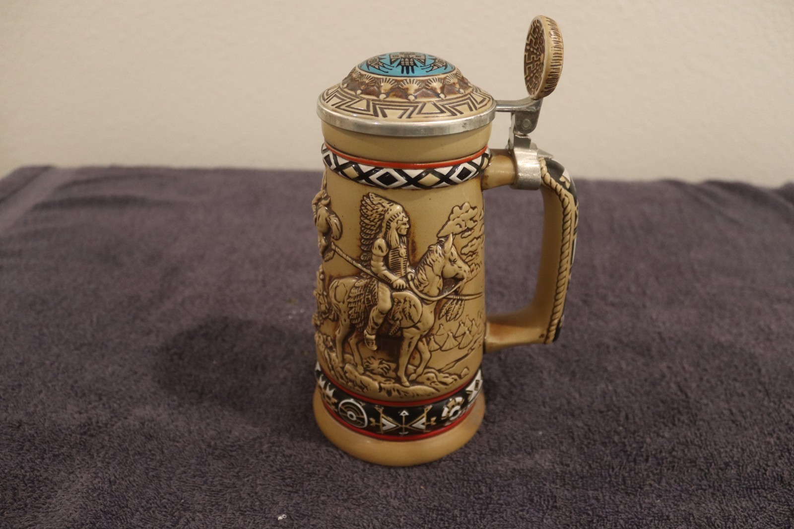 Vintage 1988 AVON Beer Stein Mug  