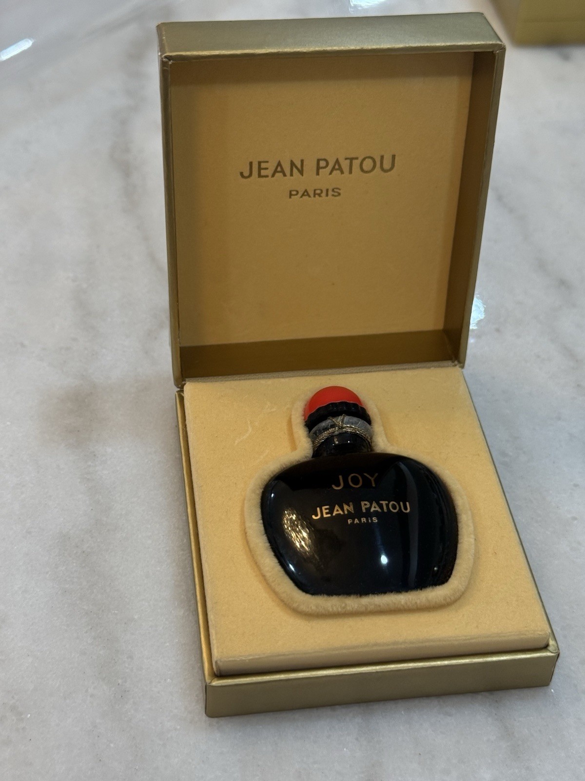 Vintage Jean Patou JOY Parfum 1/4 Oz No 1103 Original Box France perfume