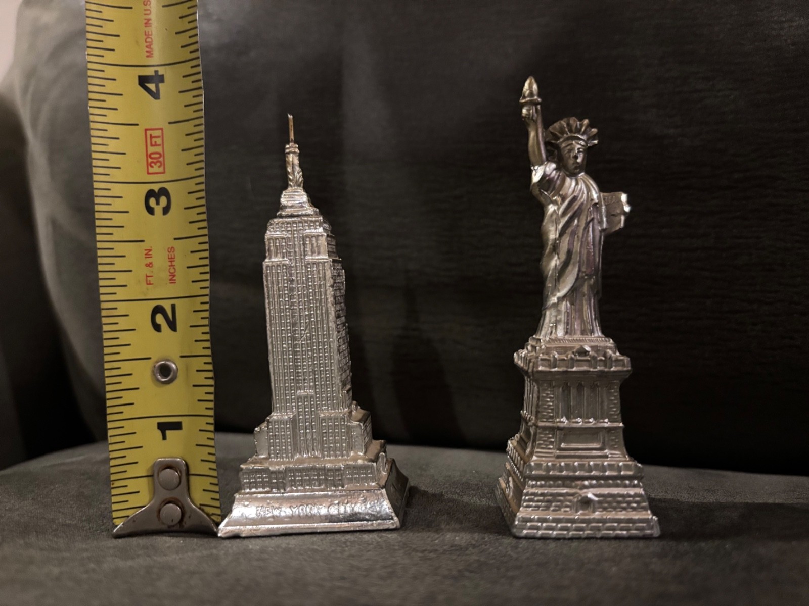 3.5” Statue of Liberty and Empire State Building figure set