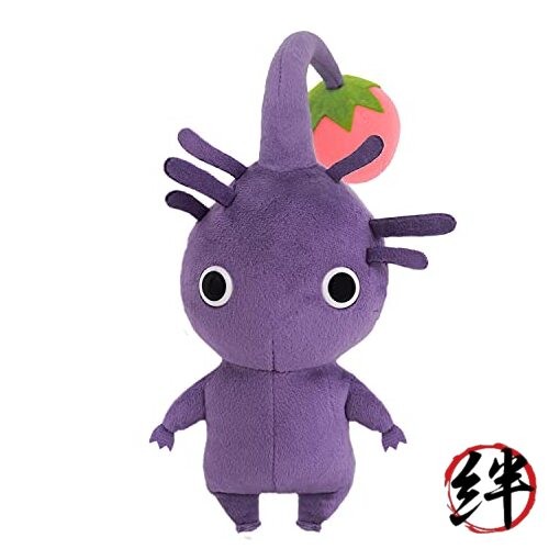Pikmin All Star Collection Purple Pixin Plush Toy  Height 6.7 inches (17 cm)