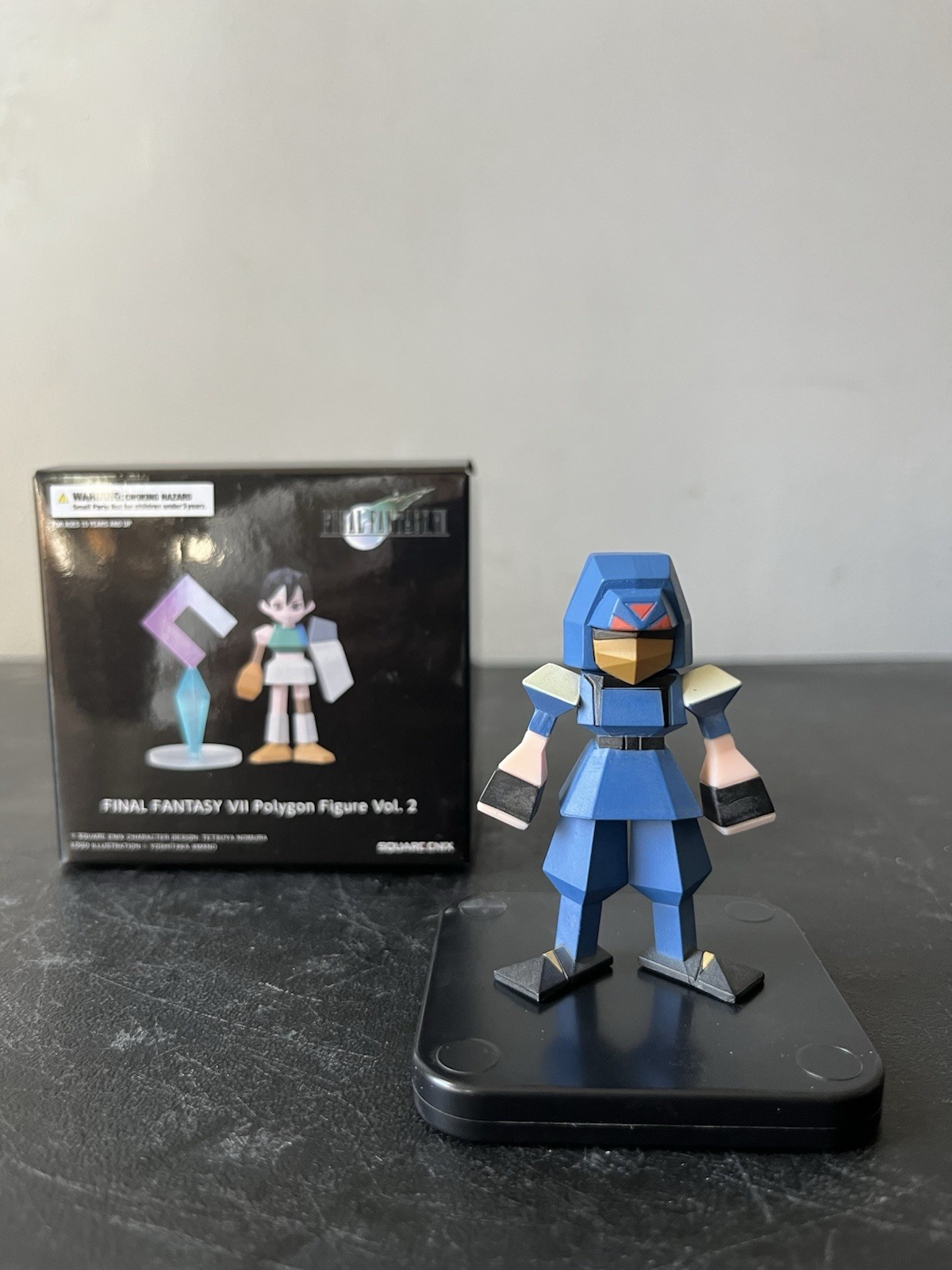 NEW Final Fantasy VII Square Enix Shinra Guard Polygon Mini Figure Statue Vol. 2