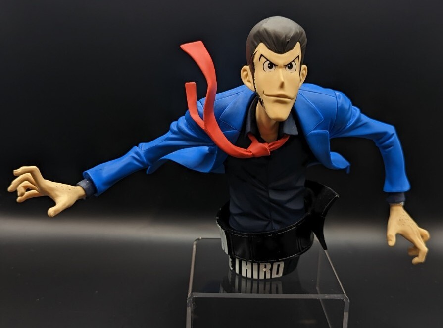 Lupin III Opening Vignette I Banpresto Bust Figure Blue Jacket Anime 2016
