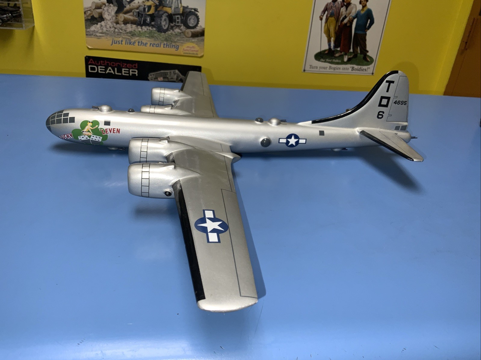 Rare B-29 Lucky  ‘Leven B-29 Super Fortress