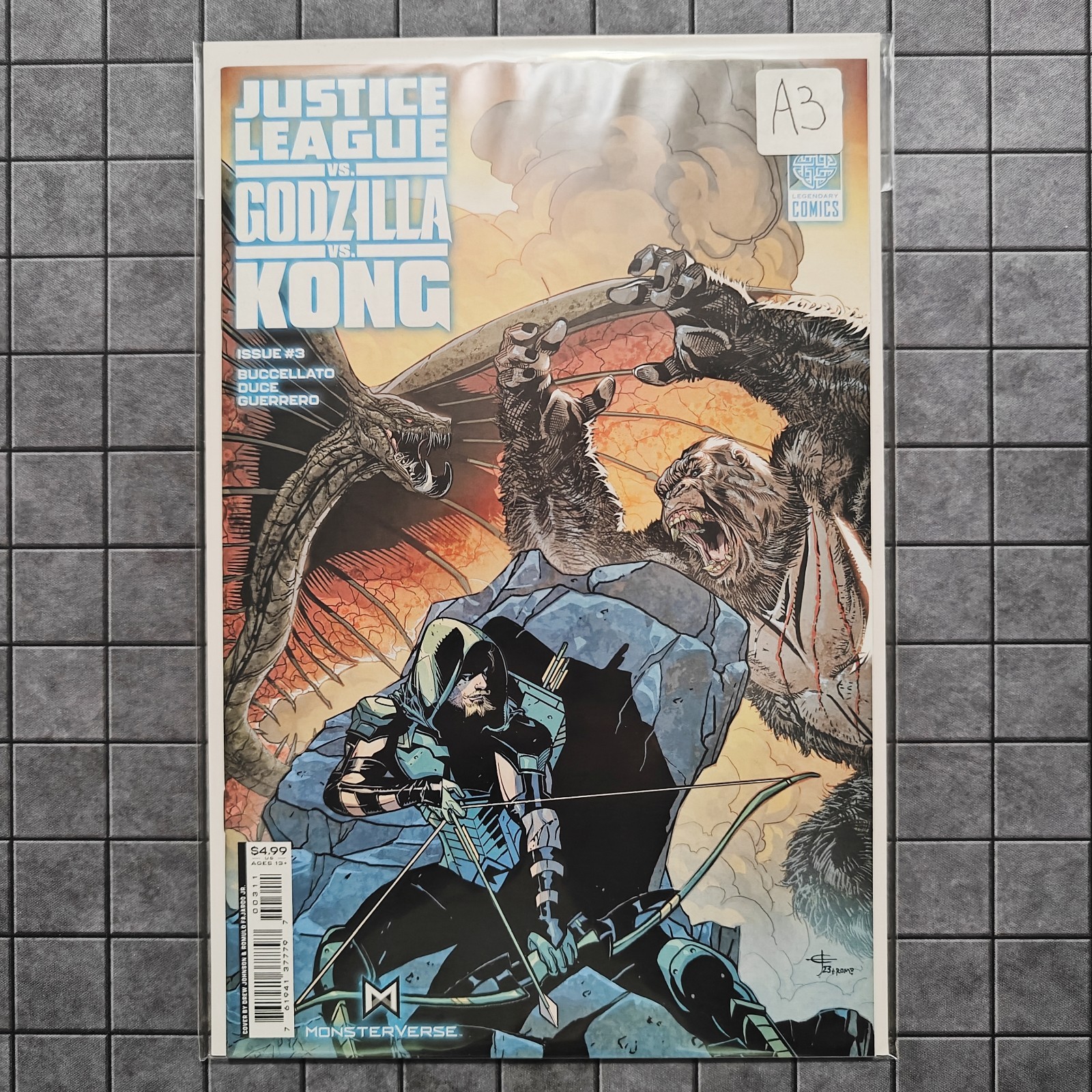 Justice League vs. Godzilla vs Kong #3 (1st Print, Cover A) - (2024) - UNREAD NM