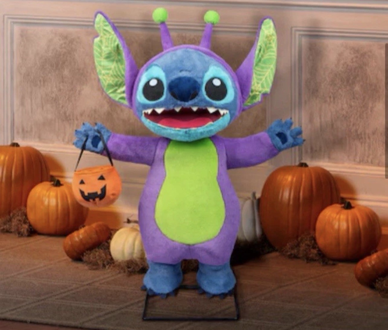Disney Talking Animated Stitch Alien 3 Ft Halloween Animatronic Prop NEW