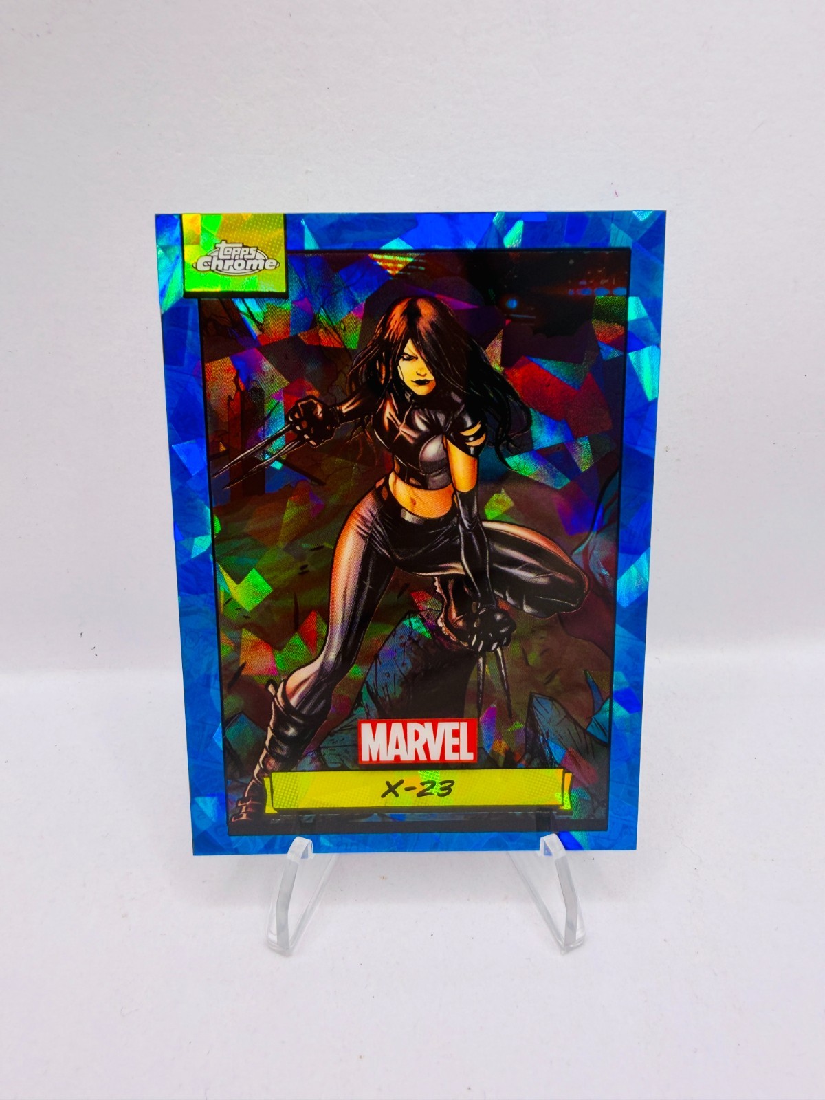 2024 Topps Chrome Marvel X-23 Sapphire Base #35