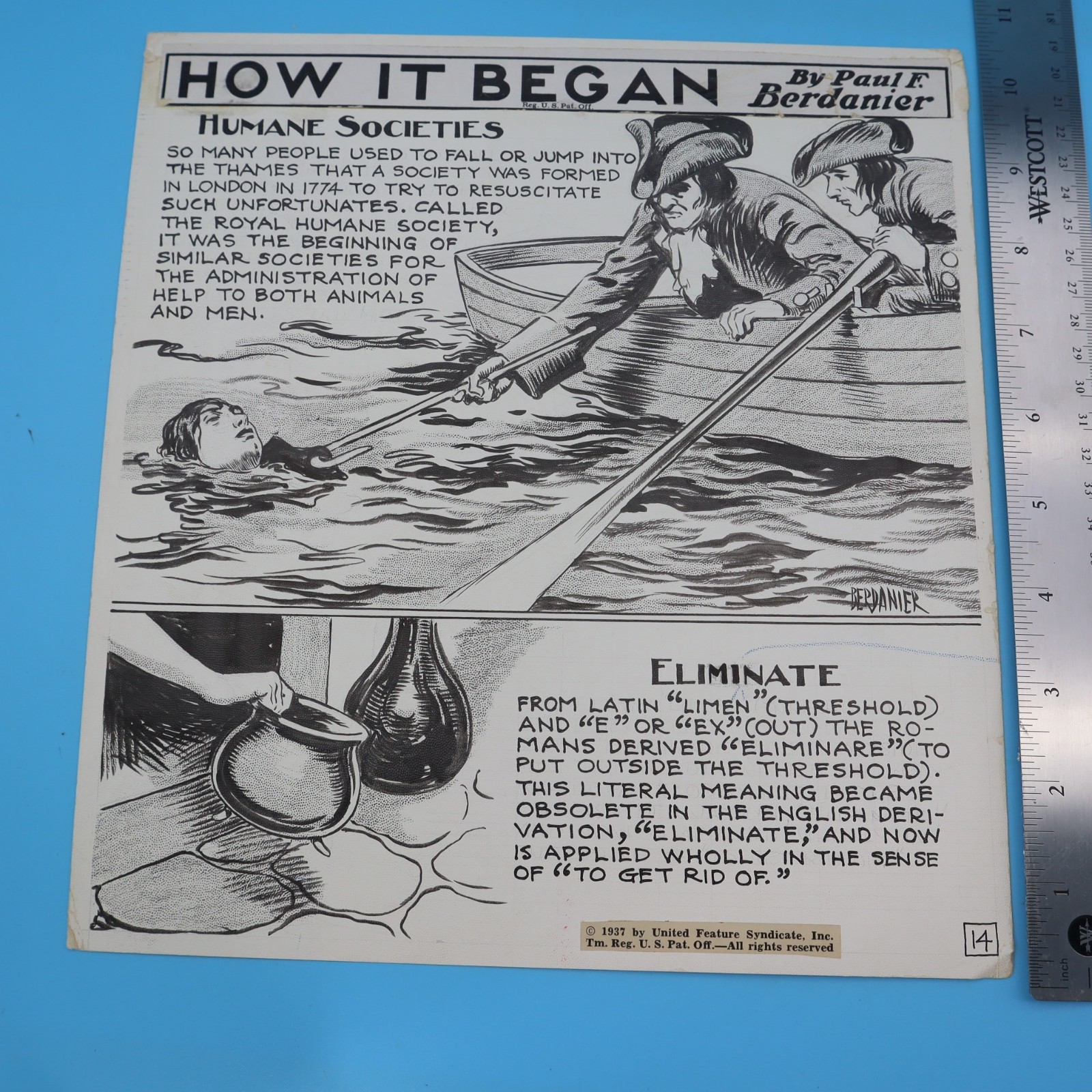 VINTAGE How It Began: 
