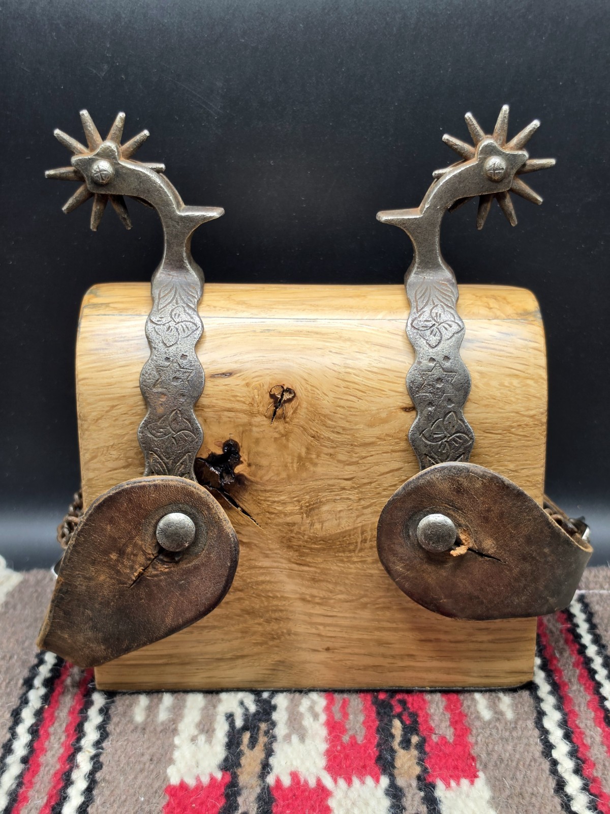Rare Antique August Buermann Spurs Circa 1920's