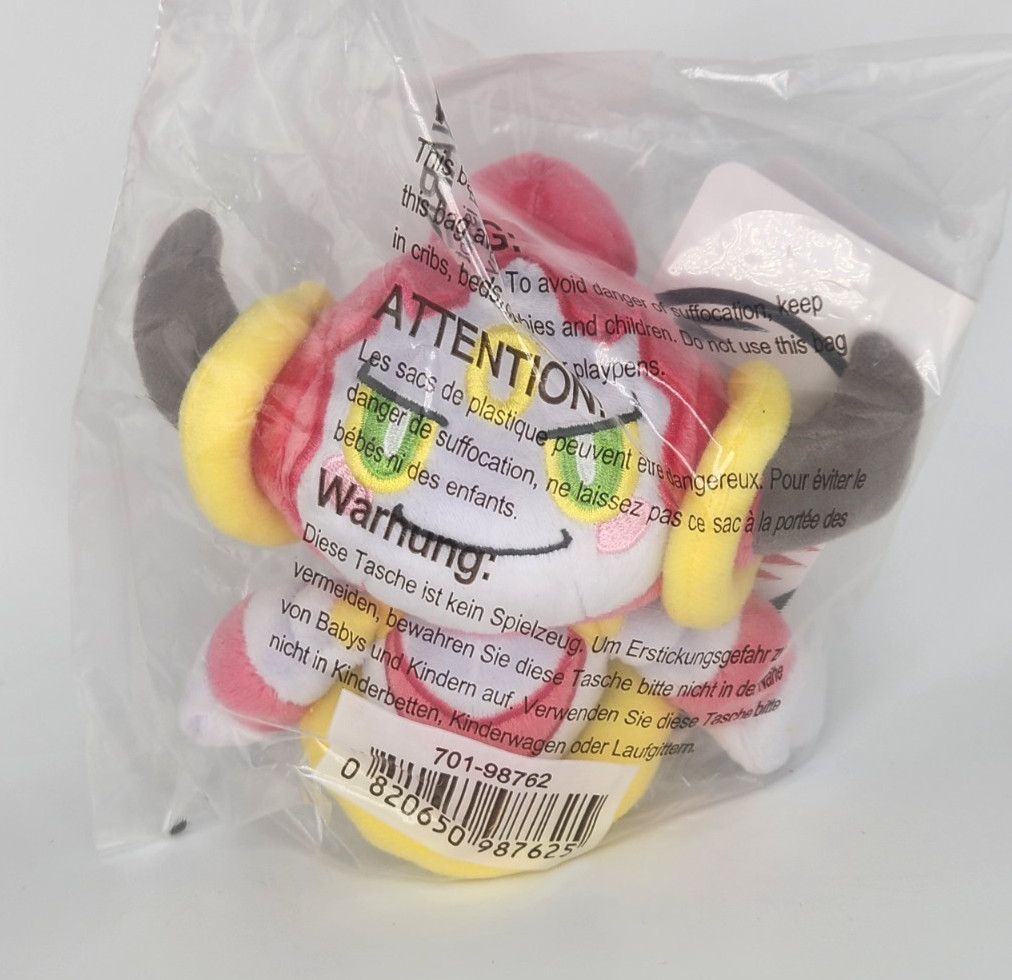Pokémon Center Hoopa Confined Sitting Cuties Plush 5 ½