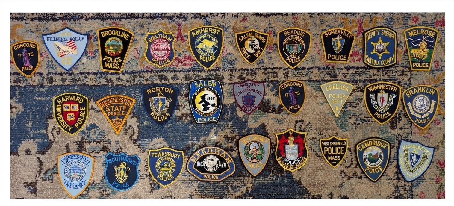 Massachusetts Police Patch Lot of 28