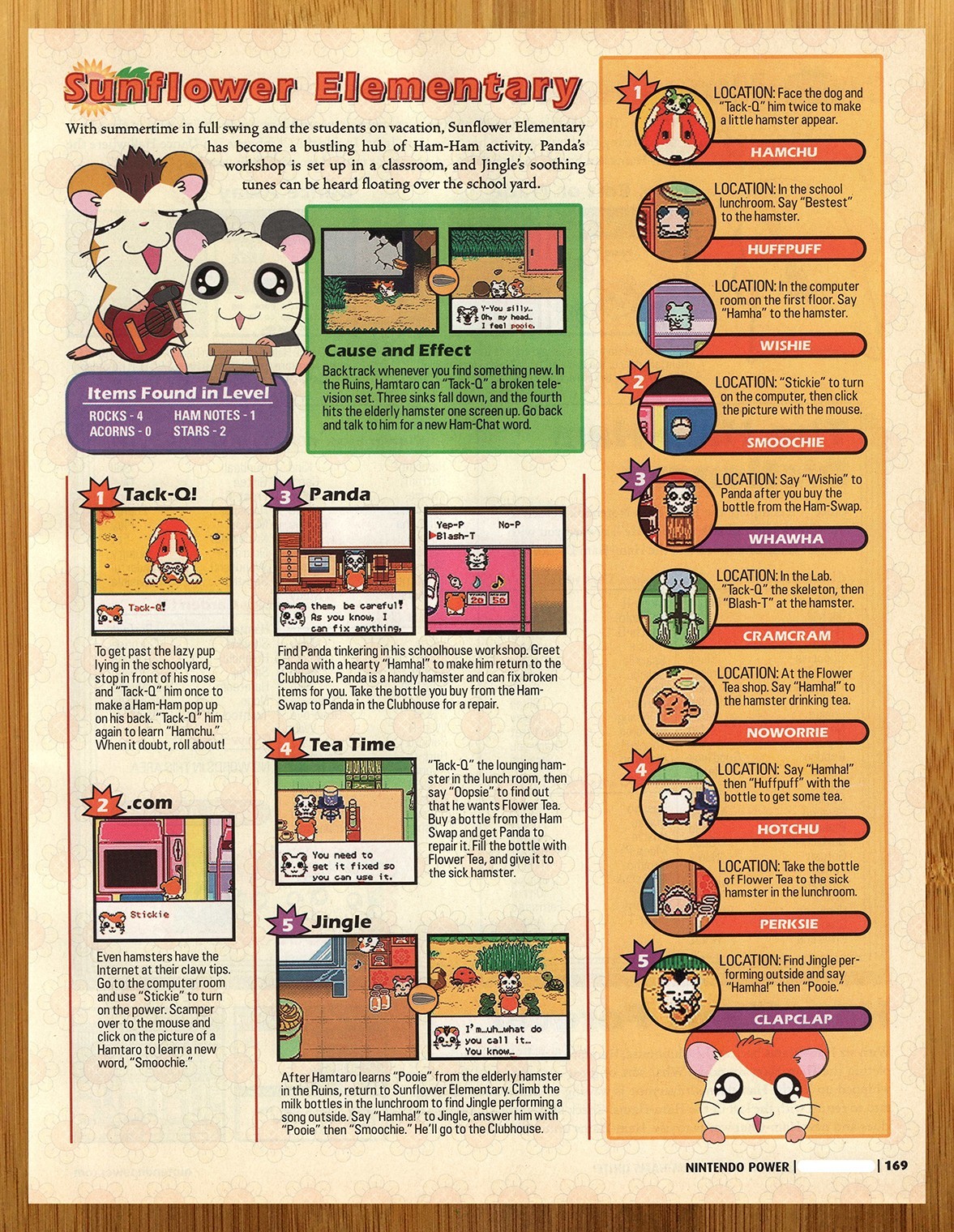 2002 Hamtaro Ham Hams Unite Gameboy Color GBC Print Ad/Poster Video Game Art 00s