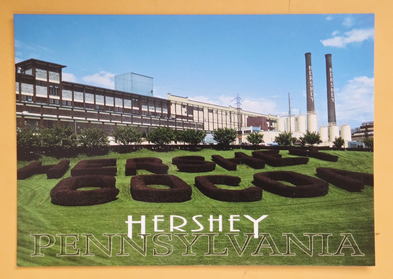 Postcard PA: Hershey. Pennsylvania 