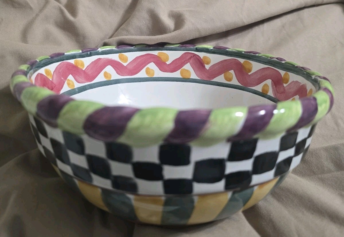 Mackenzie-Childs Piccadilly Mixing Bowl —Small 7