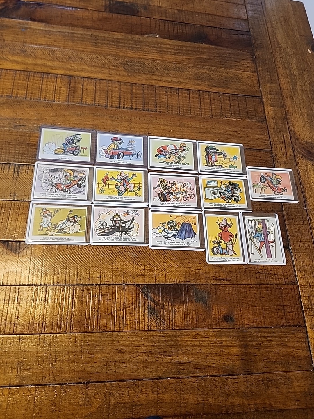 Weird-ohs Lot Fleer 1965 14 Cards 4 14 17 23 28 31 32 34 35 37 40 41 50 And 53