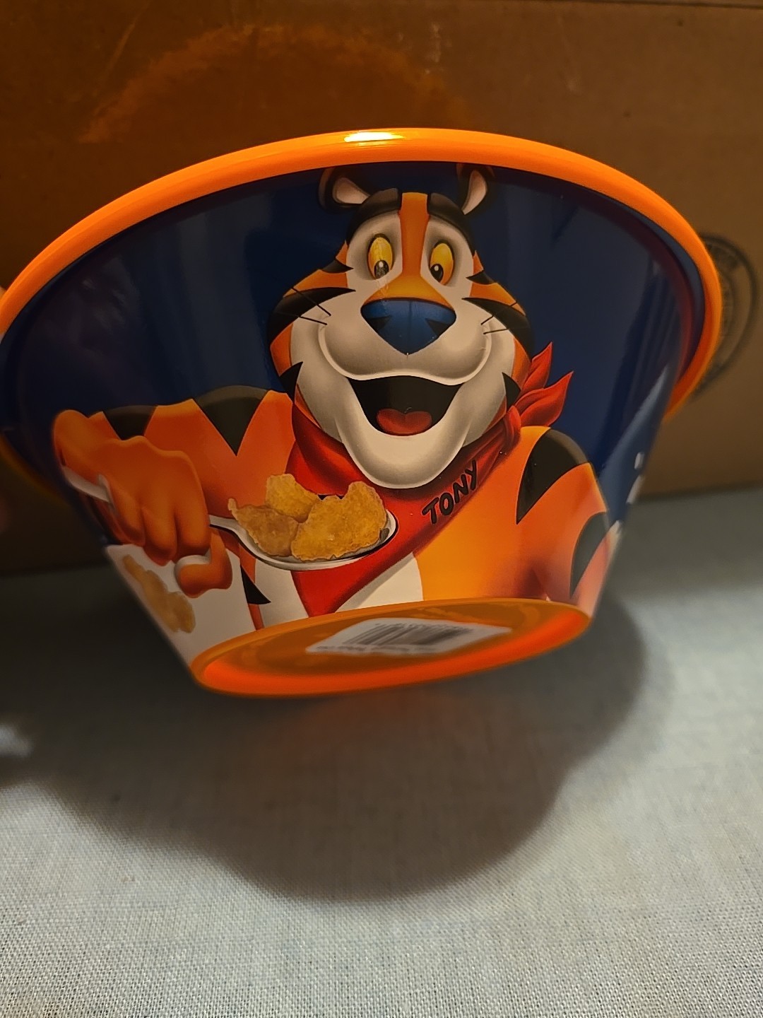 Kellogg’s Tony the Tiger Frosted Flakes Orange Cereal Bowl NEW (One Only )