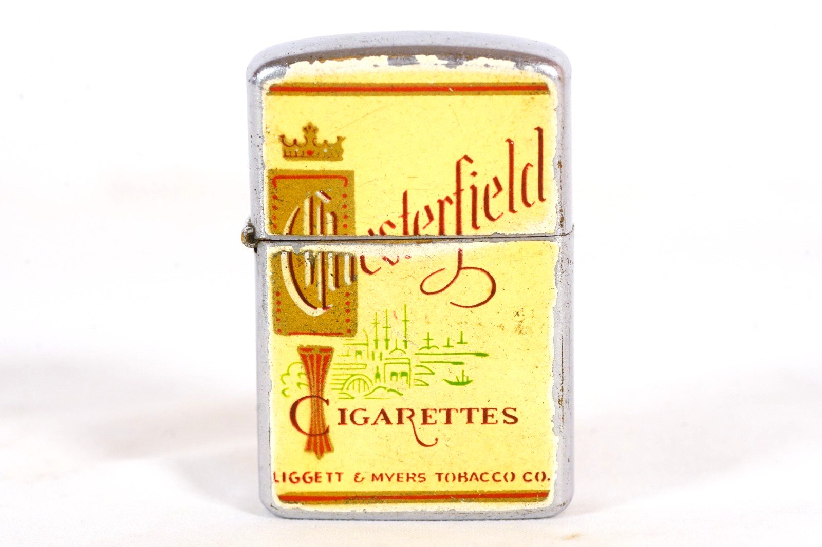 Vintage Chesterfield Cigarettes Lighter Advertising Royalite