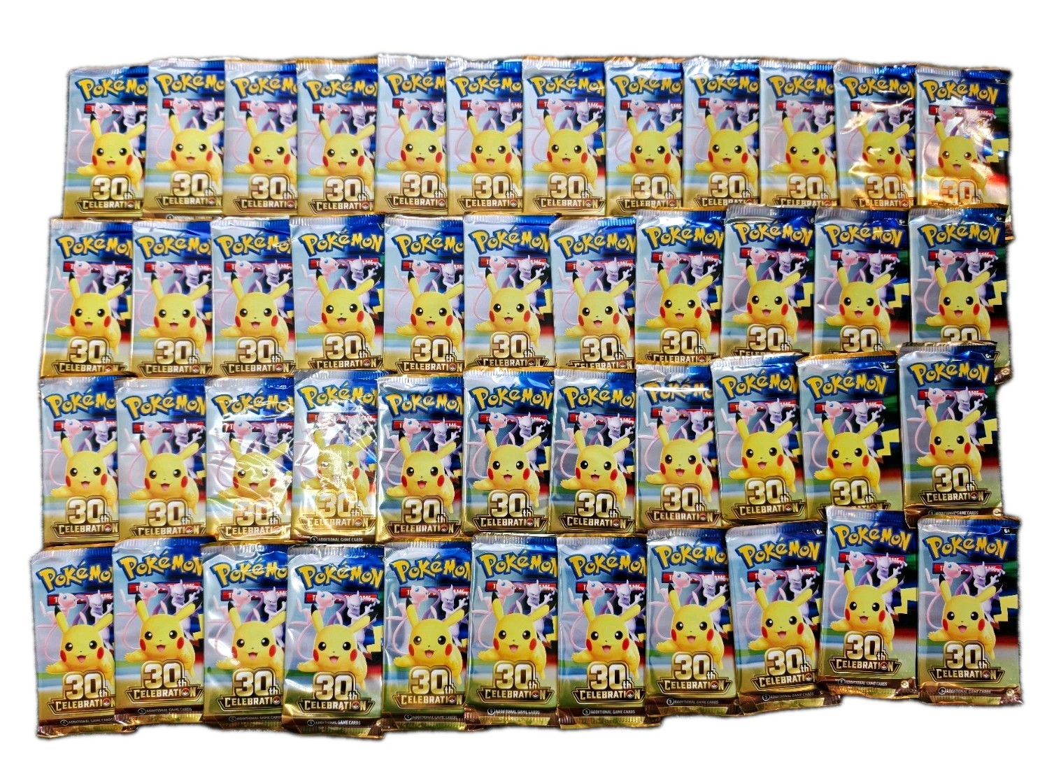 🔥Pokemon TCG 30th Anniversary Celebration Booster Pack ENGLISH 20 PACKS Sealed