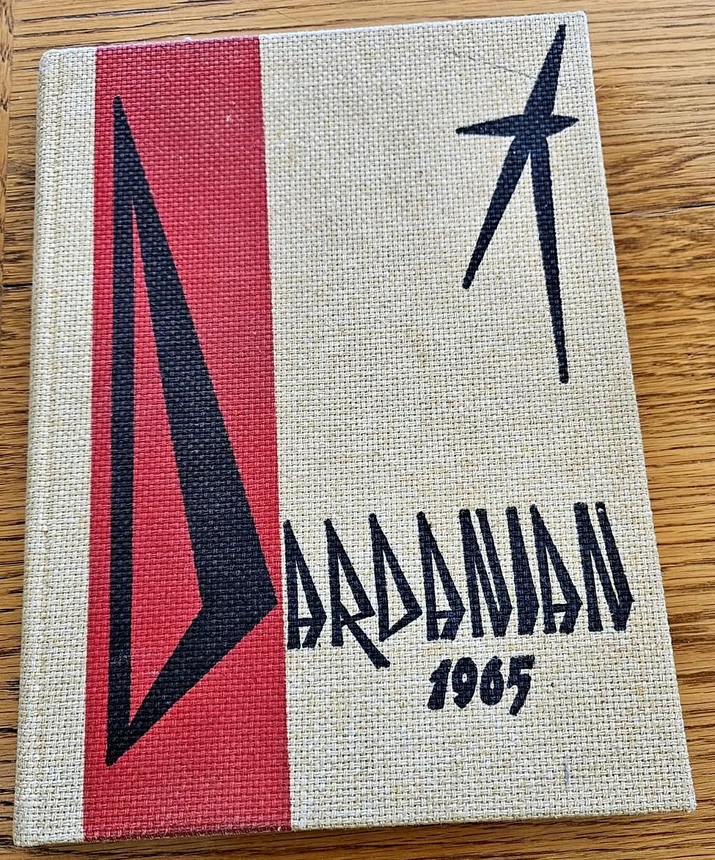1965 Troy High School Dardanian Yearbook NY Luther Rackley EX