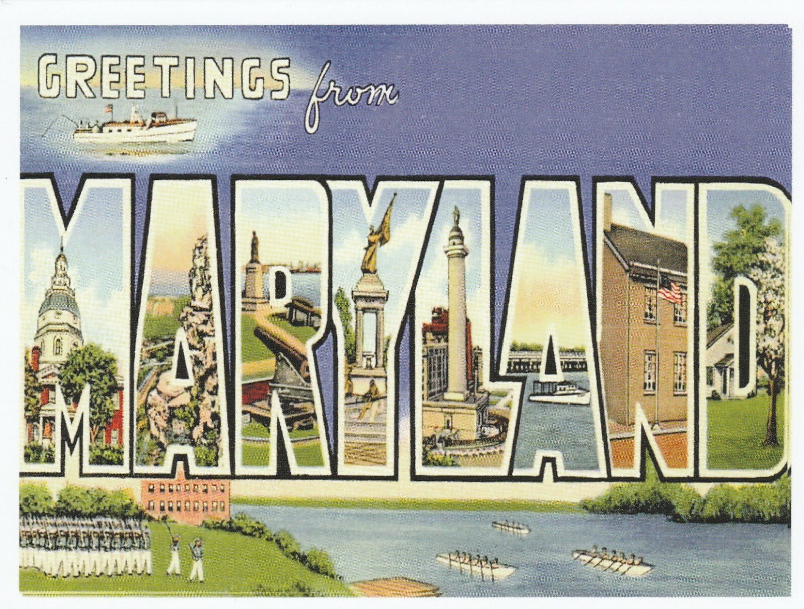 *Maryland Postcard-...