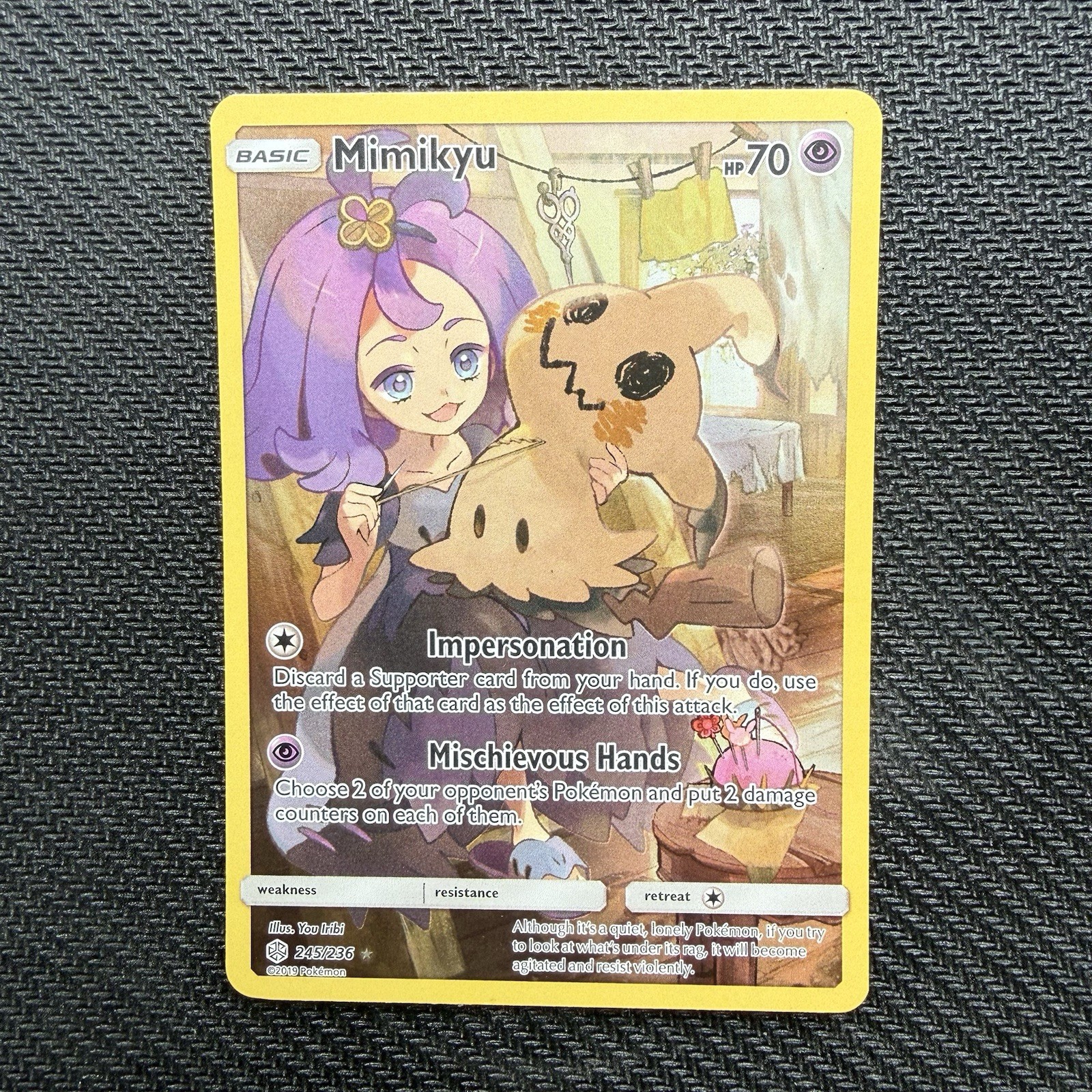 Mimikyu Cosmic Eclipse 245/236 Pokemon Card TCG