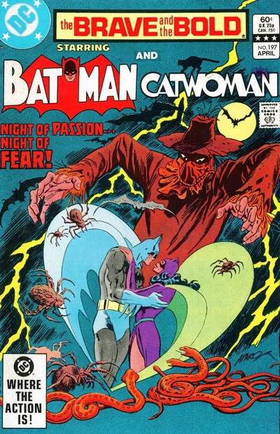 Brave and the Bold, The #197 FN; DC | Batman Catwoman Scarecrow 1983 - w/Bag+Boa