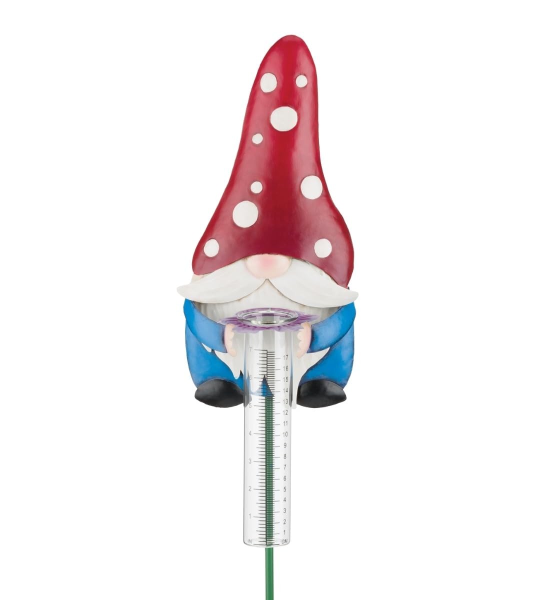 Regal Art & Gift Gnome Rain Gauge Mushroom, Home and Outdoor Décor