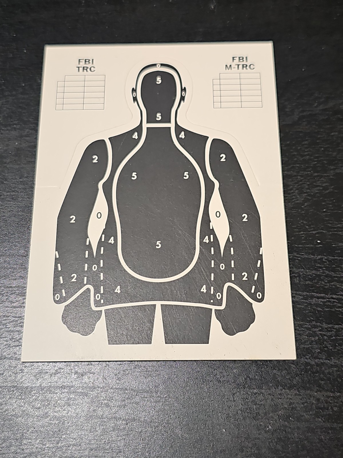 1993 Federal Card Company Wanted By The FBI Die-Cut Target Card #SP1