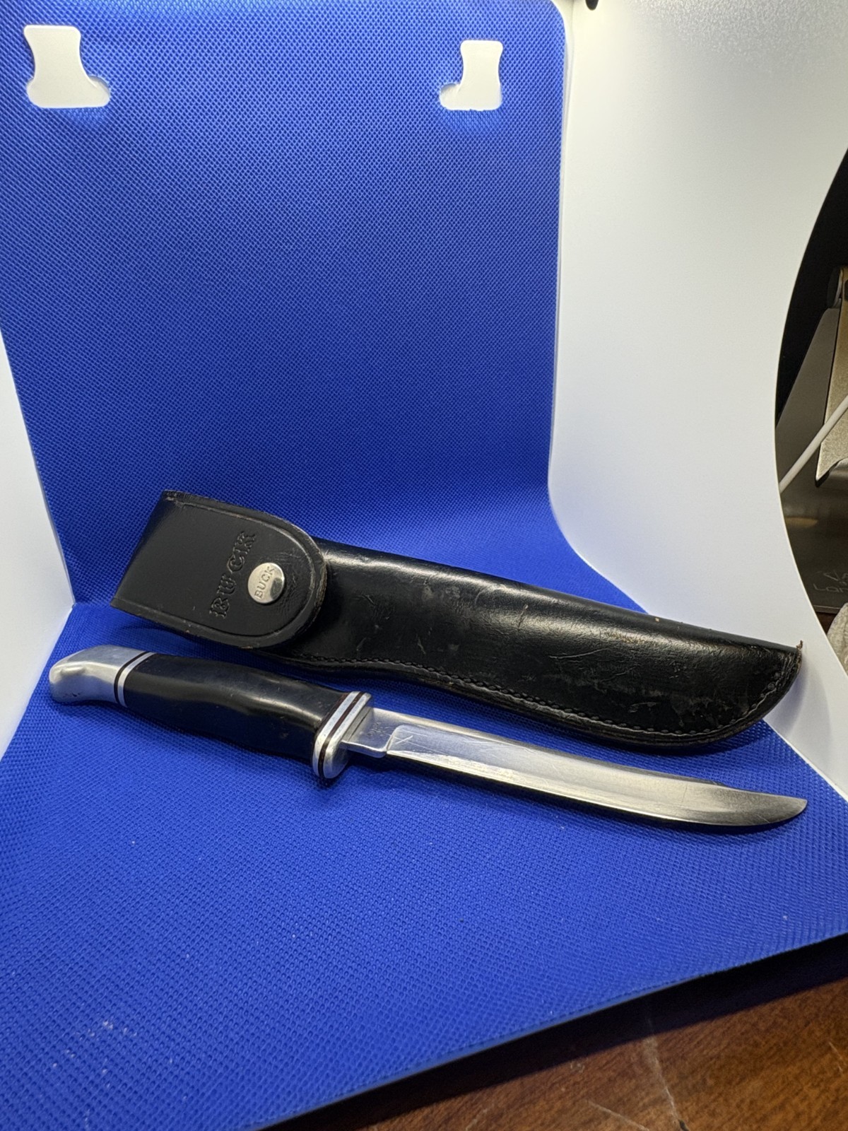 Rare Vintage 1971-1972 Buck 105 Pathfinder Knife - Inverted 3-Line Tang Stamp US