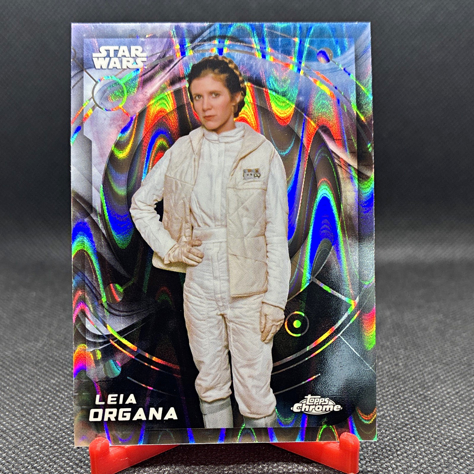 Topps 2026 Topps Chrome Star Wars Return of the Jedi Leia Organa Holo #183